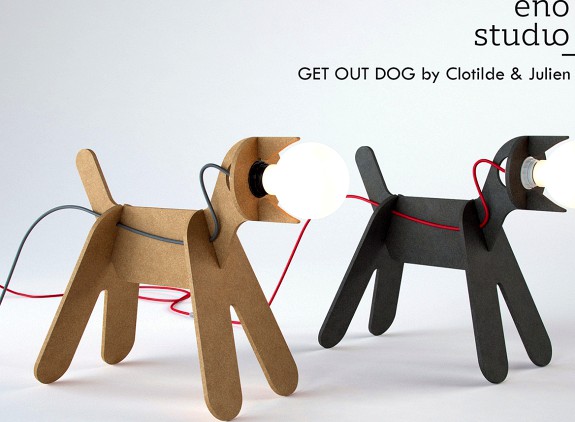 ENO STUDIO, GET OUT DOG by Clotilde &amp; Julien