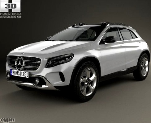 Mercedes-Benz GLA-class concept 20133d model