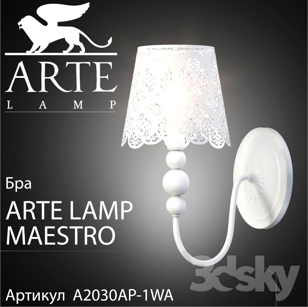 Sconce Arte Lamp Maestro A2030AP-1WA