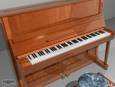 Piano3d model