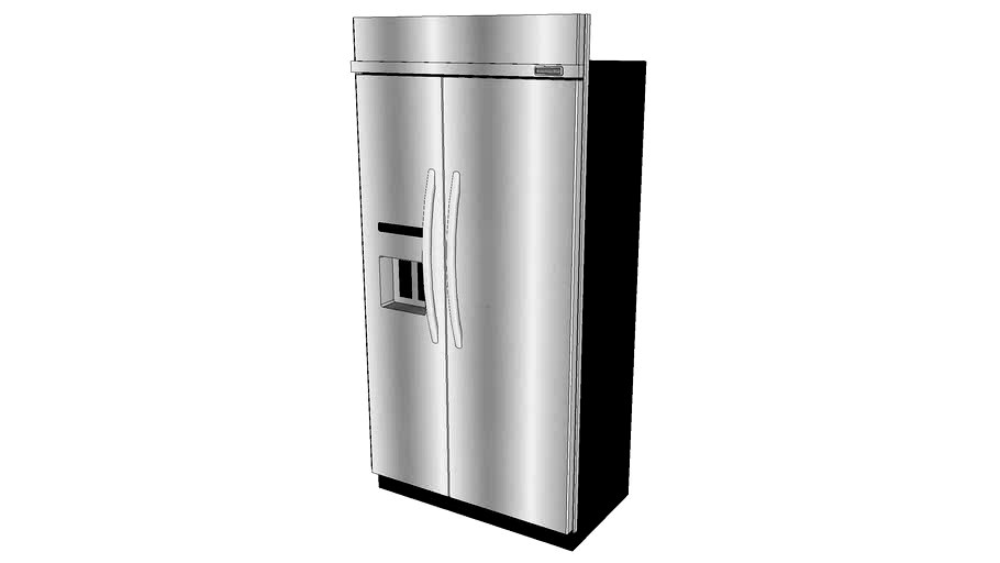 KitchenAid Built-In Side by Side Refrigerator