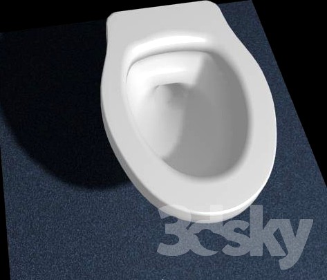 embeddable toilet