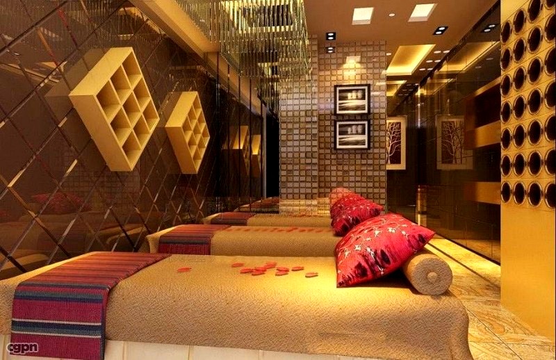 Spa Room 0193d model