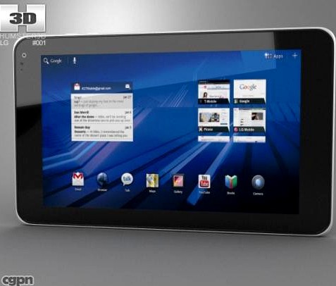 LG Optimus Pad3d model
