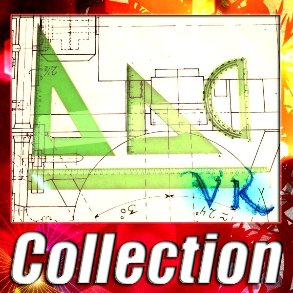 4 Rulers Collection3d model