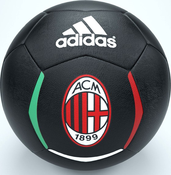 Ac milan football black