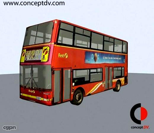 London Bus3d model