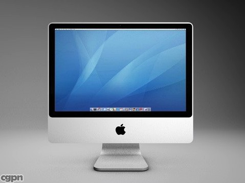 Gen. 4 Apple iMac3d model