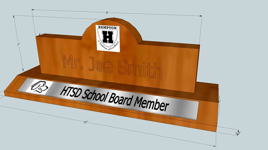 School Board plaques