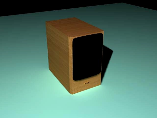 Download free Audio SVEN 3D Model