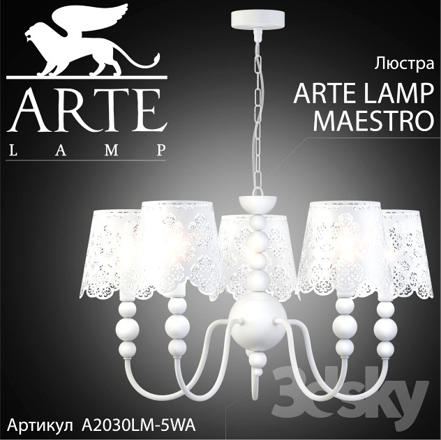 Chandelier Arte lamp Maestro A2030LM-5WA