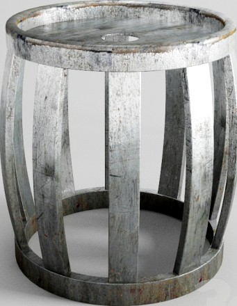 Steel Side table