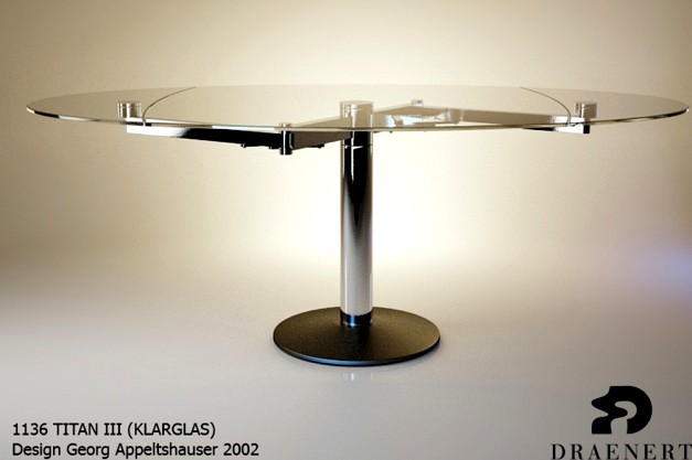 Обеденный стол-трансформер Titan