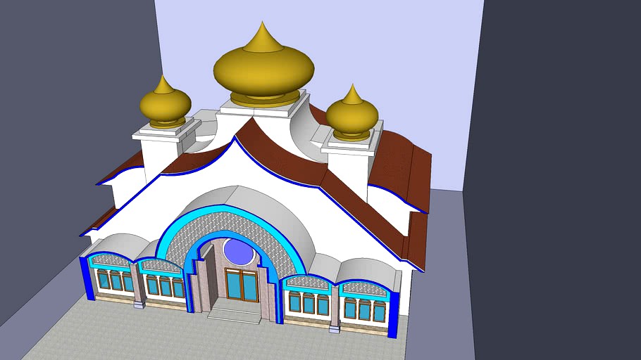 Mesjid Rendering