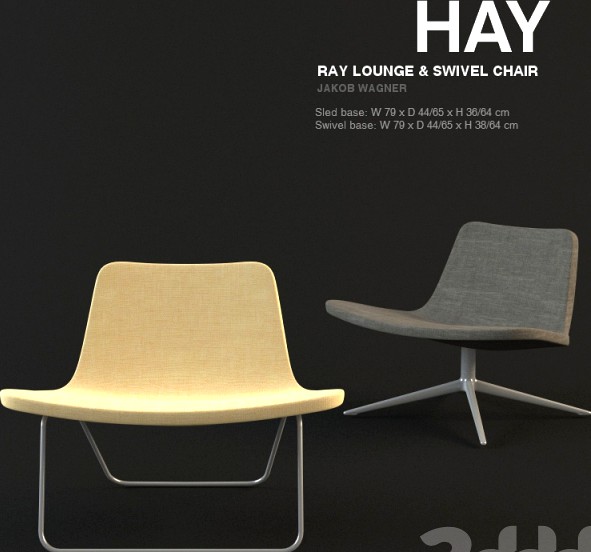 HAY Ray Lounge Chair - Jakob Wagner