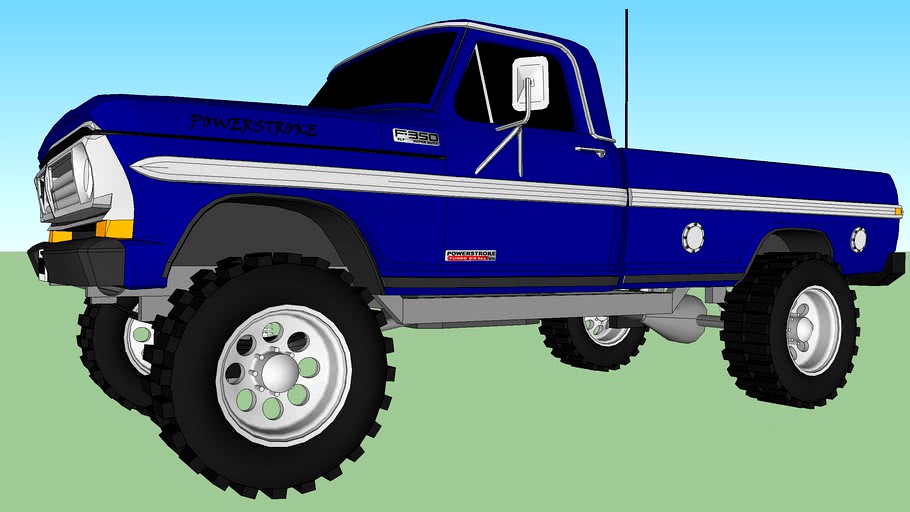 1972 Ford F-350 Highboy Custom