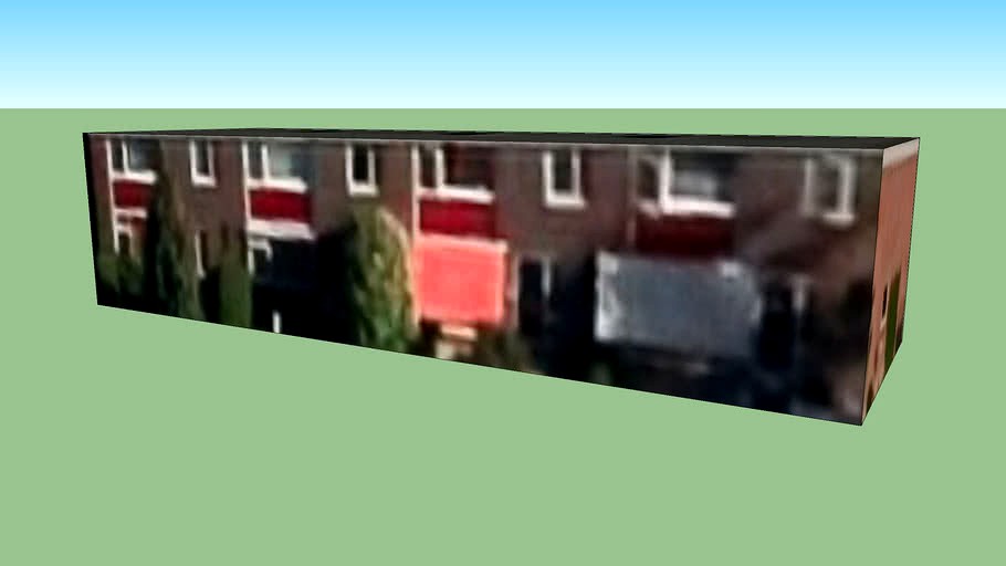 Dantestraat in Rotterdam, Nederland