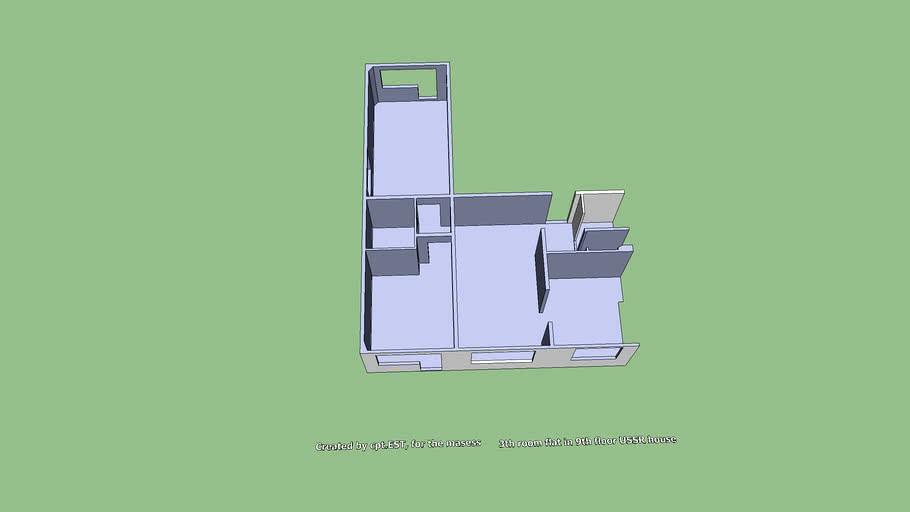 3th room flat