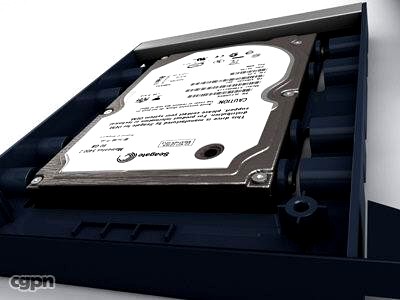 FSC Notebook Harddrive3d model