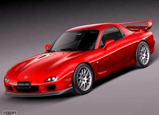 Mazda RX-7 1998 - 20023d model