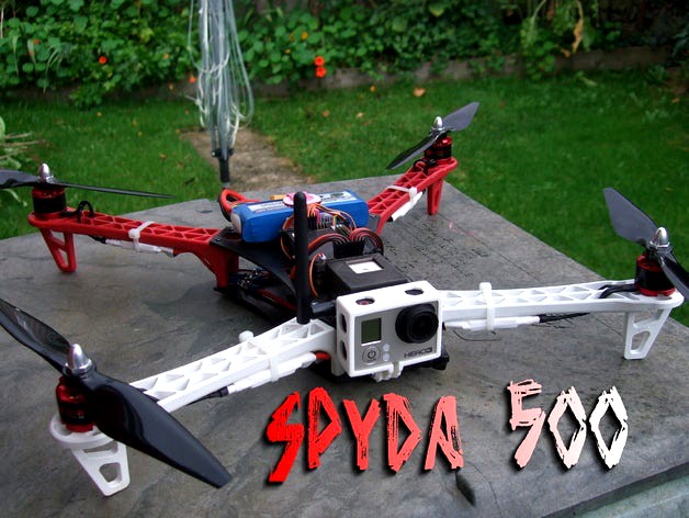 Spyda 500 Quadcopter by Gyrobot
