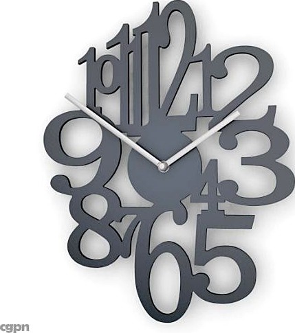 Decorative Wall Clock 043d model