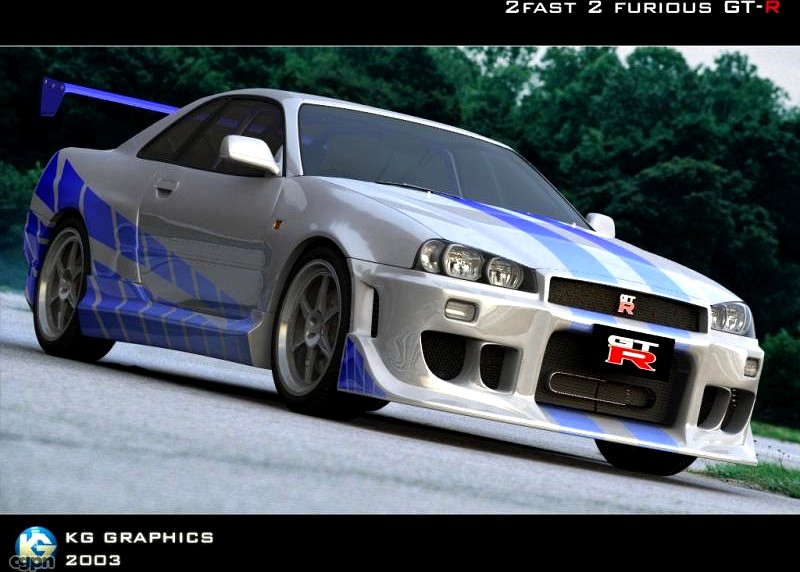 2Fast 2Furious Skyline GT-R3d model