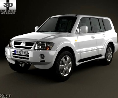 Mitsubishi Pajero (Montero) Wagon 20053d model