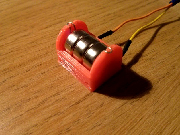 Parametric button cell battery holder by martin_p