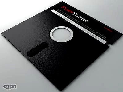 5? Inch Floppy Disk3d model