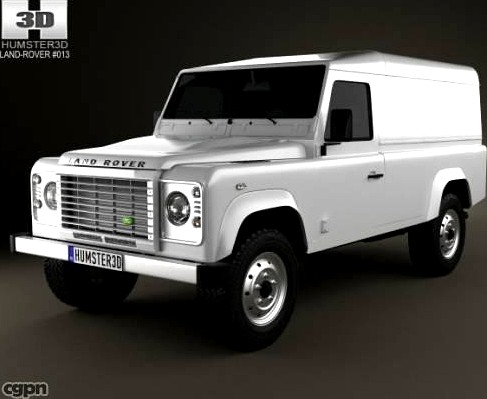 Land Rover Defender 110 Hardtop 20113d model