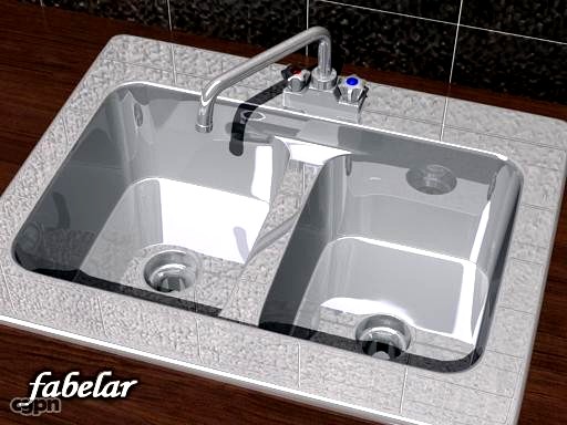 Sink 023d model