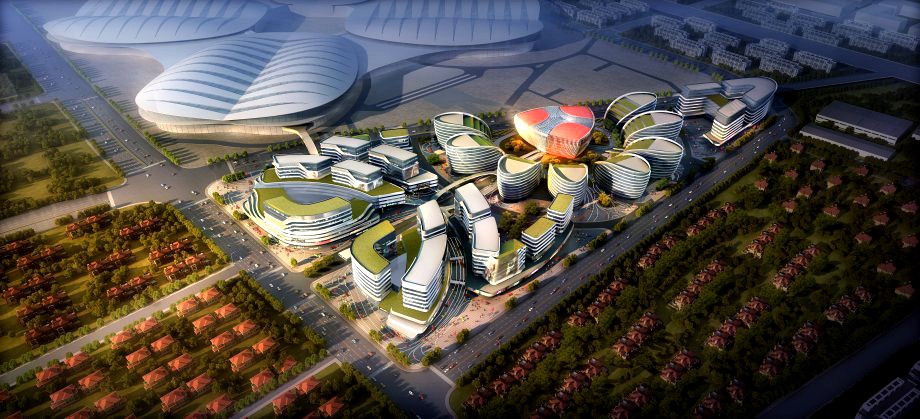 International Convention and Exhibition Center 33d model