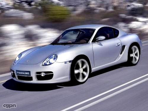 Porsche Cayman S3d model