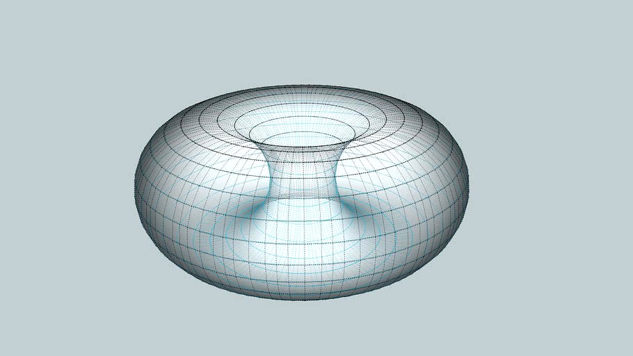 toroid shape x-ray and wire