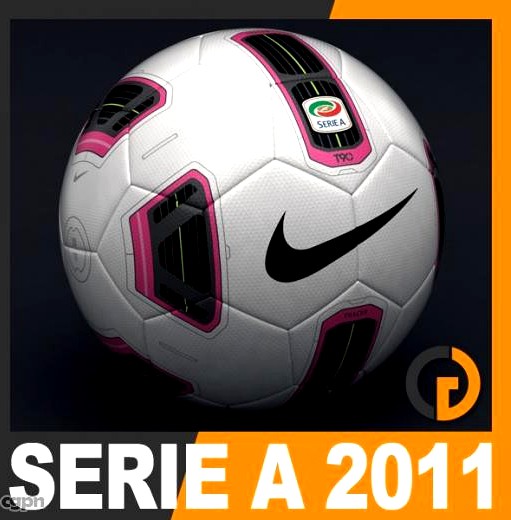 2010 2011 Serie A Match Ball3d model