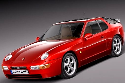 Porsche 968 1991 - 19953d model