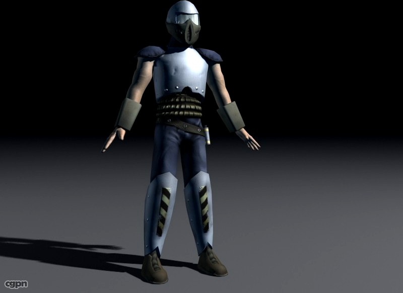 Tech Soldier3d model