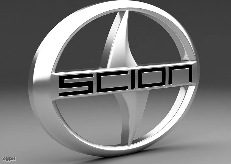 Scion logo3d model