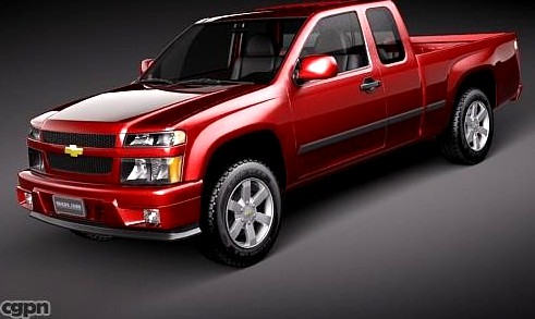 Chevrolet Colorado Extended Cab3d model