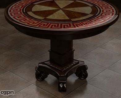 Inlay Coffee Table3d model