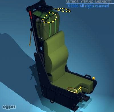 Ejection seat3d model