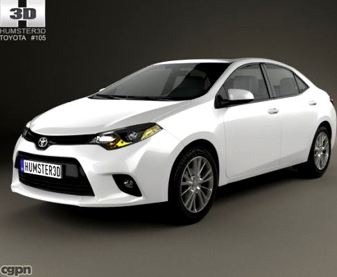 Toyota Corolla LE Eco US 20133d model