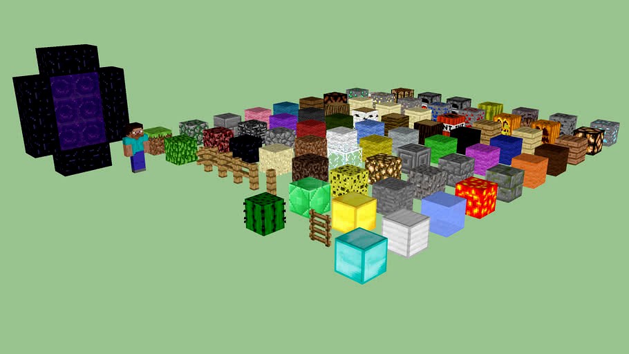 Minecraft Block Library by Zapperier
