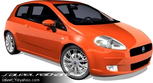 Fiat Grande Punto3d model