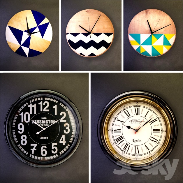 Wall clocks (collection number 4)