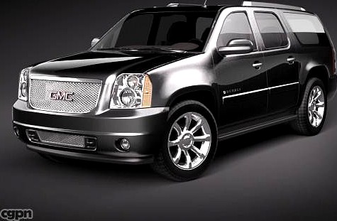 GMC Yukon XL Denali3d model