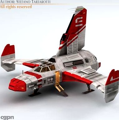 Spaceship 43d model