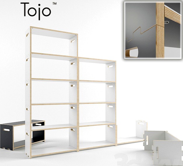 Tojo - Hochstapler Modular Shelving Unit