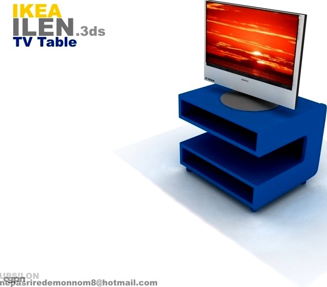 IKEA ILEN TV table3d model